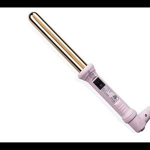 Brand New L’ange Titanium Curling Wand Iron BLUSH PINK (original box)